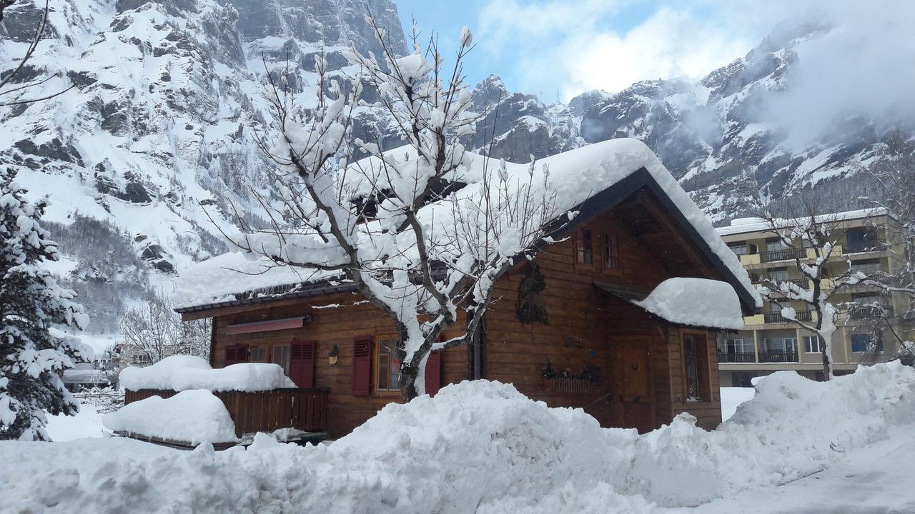 Studio Noyer C Leukerbad Dış mekan fotoğraf